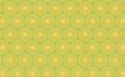 纹理图片113-Lime Retro Floral