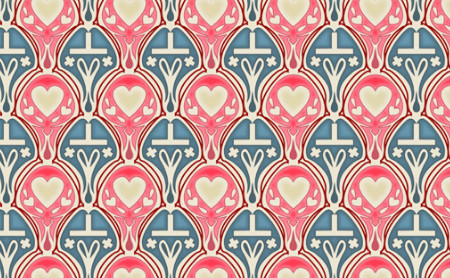 纹理图片1287-heartsAndLives