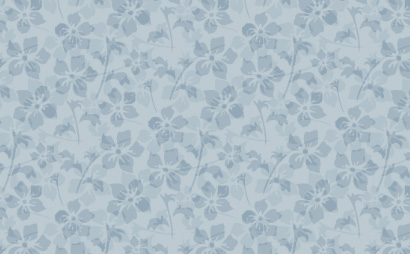 纹理图片34-Blue Pastel Floral