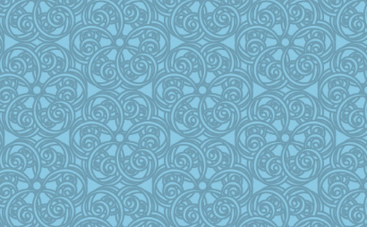 纹理图片46-Ornate Swirl Blue