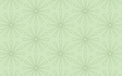 纹理图片78-Green Modern Floral
