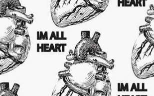 纹理图片1432-素描心脏图