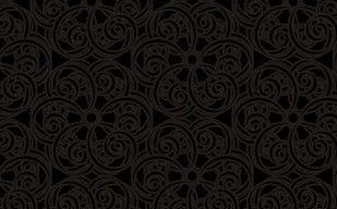纹理图片45-Ornate Swirl Black
