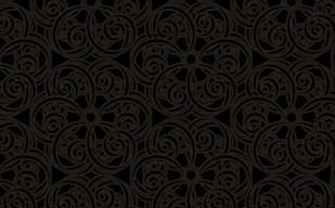 纹理图片45-Ornate Swirl Black