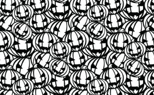 纹理图片52-Halloween Pumpkins Seamless