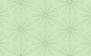 纹理图片78-Green Modern Floral