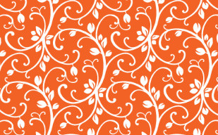 纹理图片94-Leafy Orange