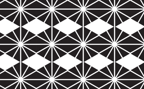 各种黑色三角形拼接菱形无缝平铺背景图片-纹理图片2178