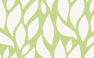 绿色背景白色花瓣纹理无缝平铺图片-纹理图片2205