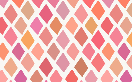 多彩涂鸦菱形无缝平铺背景图片-纹理图片2206