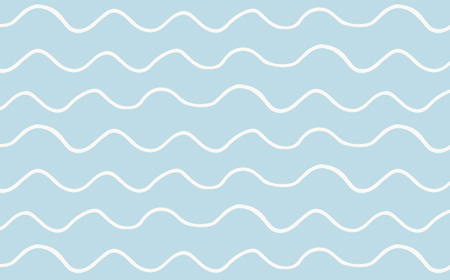 浅蓝背景白色波浪线无缝平铺纹理-纹理图片2228
