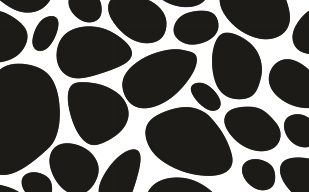 黑色大小鹅软石形状无缝平铺纹理-纹理图片2230