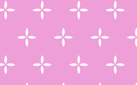 粉红背景白色十字型花瓣无缝平铺纹理-纹理图片2243