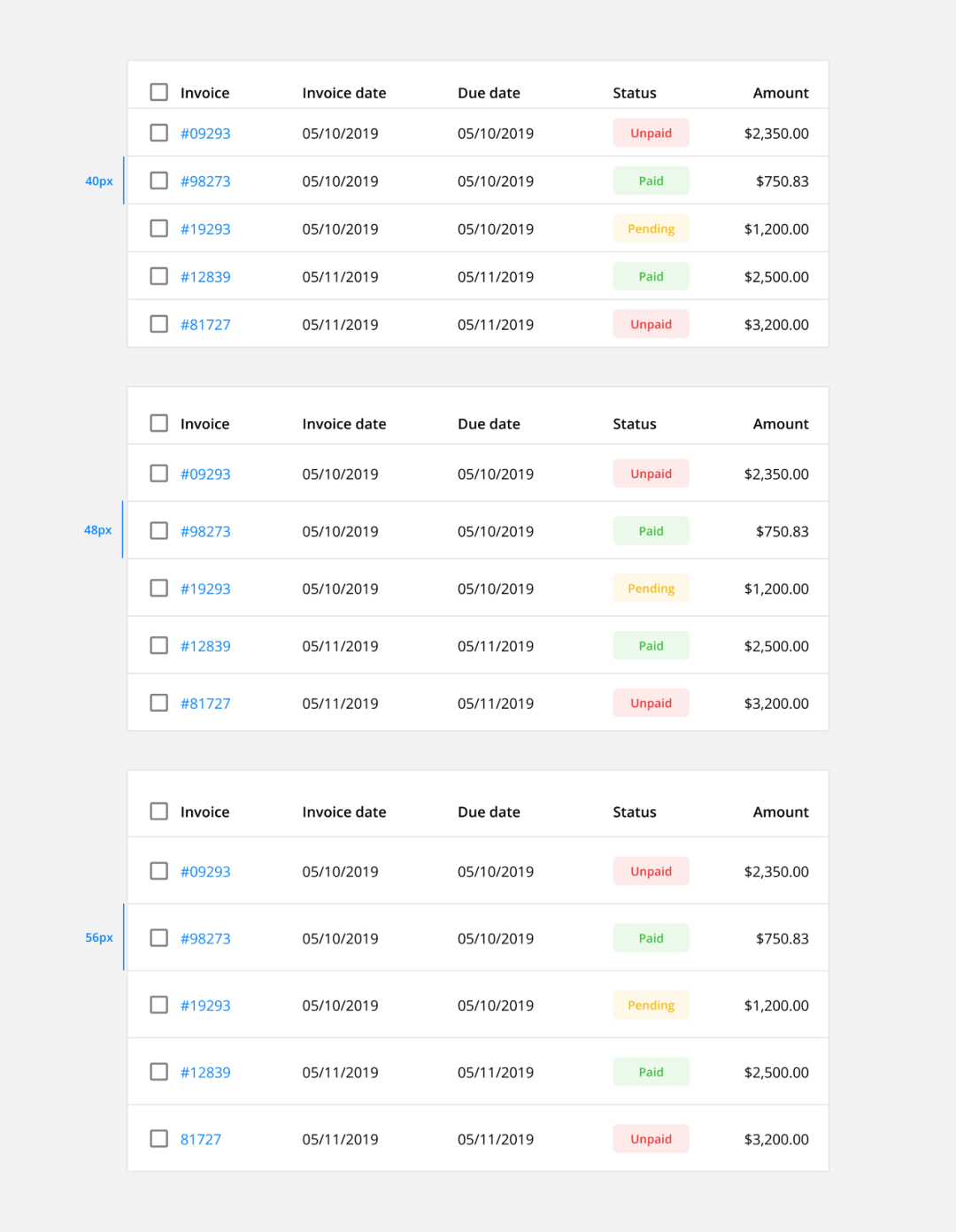 7个实用的B端表格设计方法 7个实用的B端表格设计方法