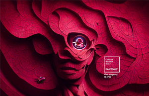 PANTONE(潘通)2023年度代表流行色：Viva Magenta！