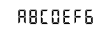 sadigitalnumber 字体样式